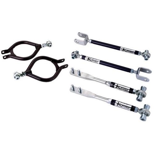 K-Sport Nissan Silvia/200SX (S13) control arm set: front tie bars, rear upper control arms, rear tie rods